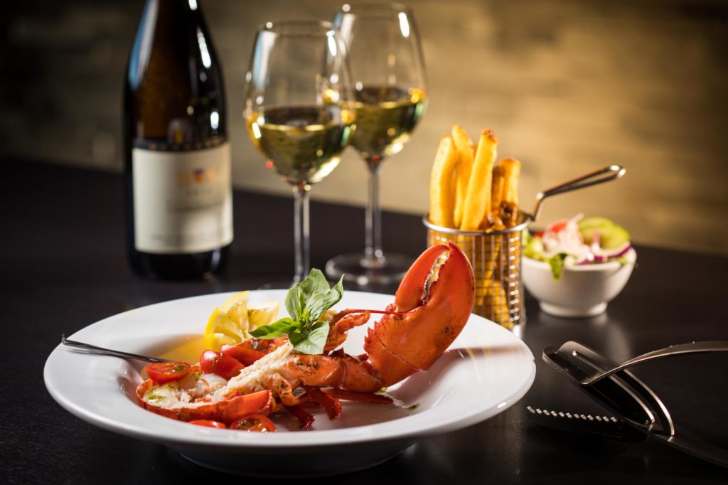 Specialty Kreeft Lobster Hummer Brasserie Palace Promenade Scheveningen
